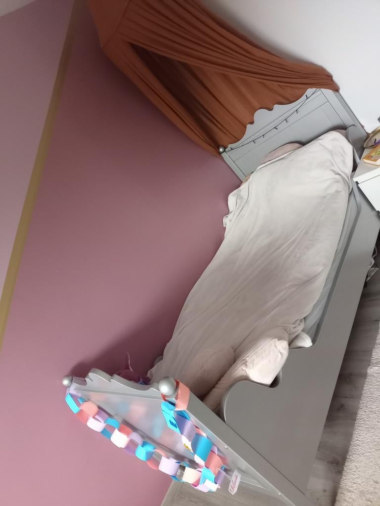 Bed Bopita Belle 90x200 zilver, Ophalen