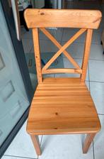 6 chaises en pin massif en excellent état !, Enlèvement, Comme neuf