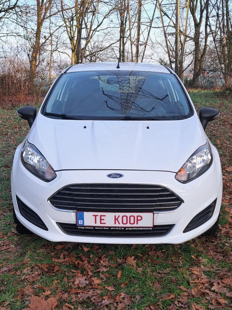 Ford Fiesta: 95.000km + airco +jaar garantie +groot nazicht!, Voorwielaandrijving, Euro 5, Stof, 1242 cc