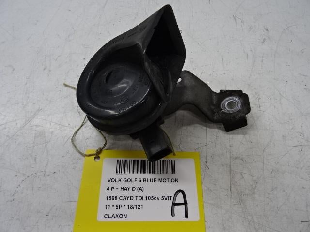 AVERTISSEUR/KLAXON Volkswagen Golf VI (5K1) (A046466), Utilisé, Volkswagen