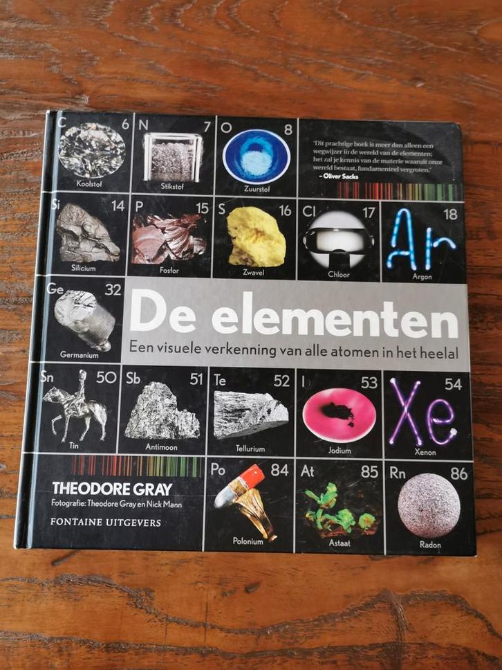 Theodore Gray - De elementen, Livres, Science, Enlèvement ou Envoi