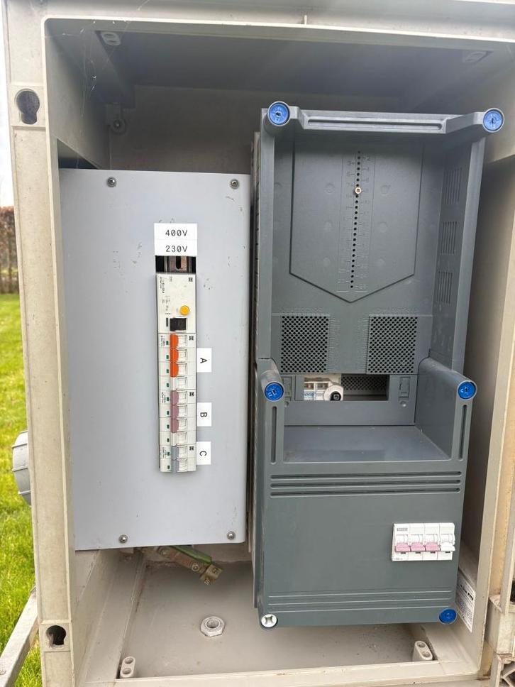 werfkast 230V/400V, Bricolage & Construction, Électricité & Câbles, Utilisé, Autres types, Enlèvement