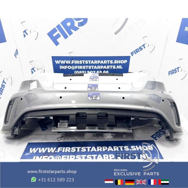 W176 AMG BUMPER A1768852325 originele Achterbumper Mercedes, Auto-onderdelen, Carrosserie, Bumper, Mercedes-Benz, Achter, Gebruikt
