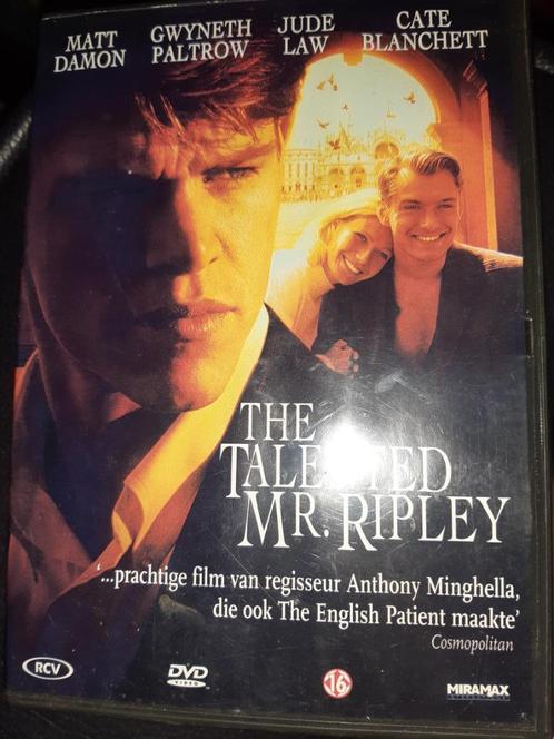 DVD The Talented Mr. Ripley, CD & DVD, DVD | Thrillers & Policiers, Utilisé, Thriller d'action, À partir de 16 ans, Enlèvement ou Envoi