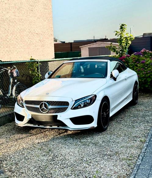 Mooie Mercedes C 180 Benzine AMG pakket Cabrio, Auto's, Mercedes-Benz, Particulier, C-Klasse, Navigatiesysteem, Benzine, Euro 6