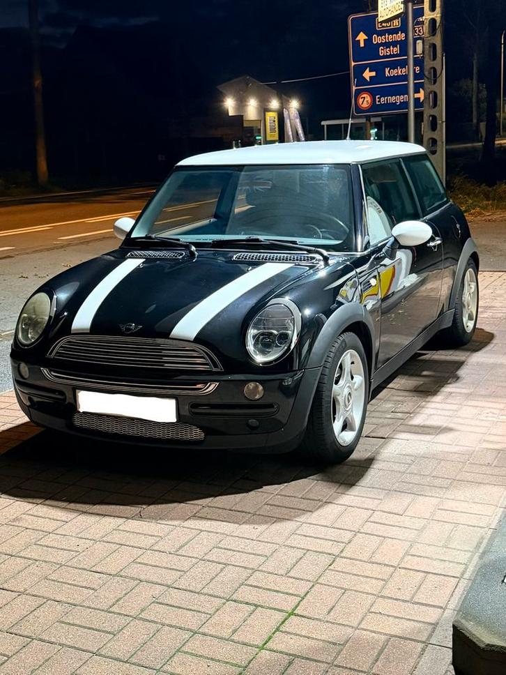 Mini Cooper 1.6 R50 2001, Auto's, Mini, Particulier, Cooper, Airbags, Airconditioning, Alarm, Centrale vergrendeling, Elektrische ramen