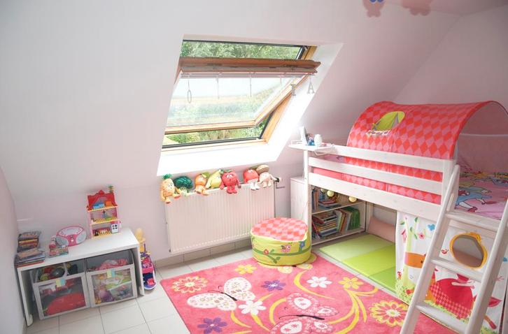 Flexa evolutief bed 90x200 met matras, Kinderen en Baby's, Kinderkamer | Stapelbedden en Hoogslapers, Zo goed als nieuw, Ophalen