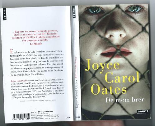 Joyce Carol Oates : Dé mem brer, Boeken, Romans, Gelezen, België, Ophalen of Verzenden
