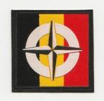 Embleem / patch Leger België - NAVO-NATO, Verzamelen, Ophalen of Verzenden, Landmacht, Embleem of Badge