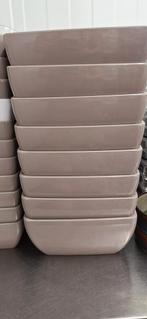 Melamine potten, winkelinrichting, buffet, Ophalen, Zo goed als nieuw