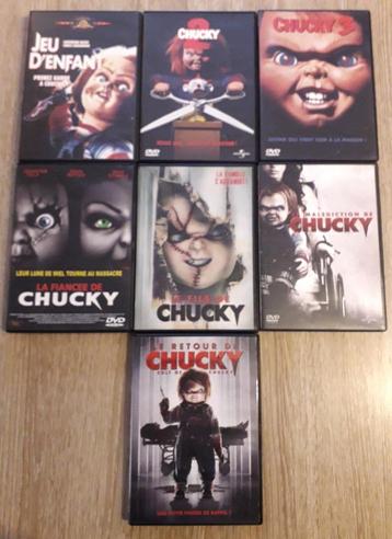 DVD's Chucky 1-2-3-4-5-6-7 / Intégrale beschikbaar voor biedingen