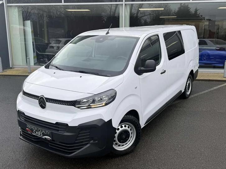 Citroën Jumpy DUBBELE CABINE / CAMERA / CARPLAY / AIRCO / L, Autos, Camionnettes & Utilitaires, Entreprise, Achat, ABS, Caméra de recul