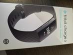 Fitbit charge 3 1 keer aangezet, Ophalen, Zwart, Nieuw, Fitbit