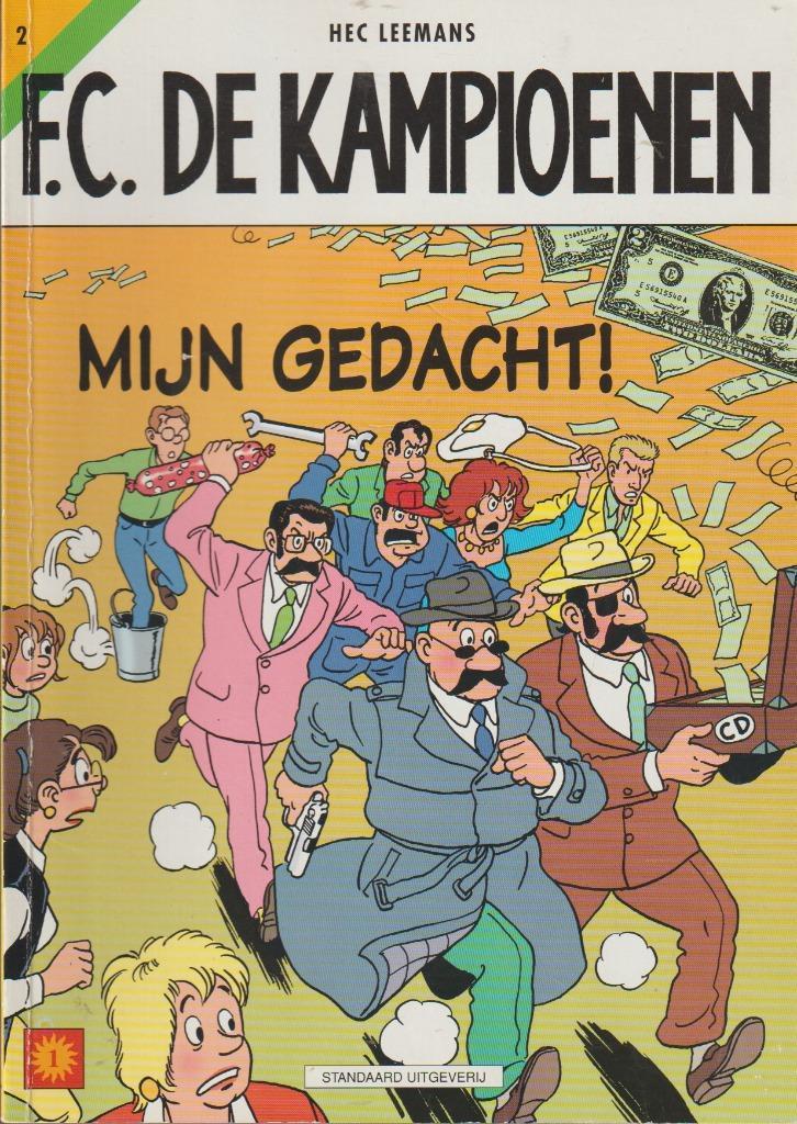 Strip FC De Kampioenen nr. 2 - Mijn gedacht., Boeken, Stripverhalen, Verzenden