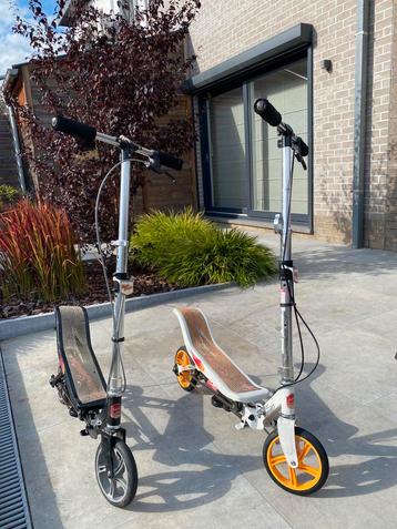 Space Scooter X580 - Mat Zwart + Wit (2 STUKS) beschikbaar voor biedingen