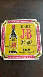 Vintage Whisky J&B Horoscope Virgo onderzetters, Ophalen of Verzenden, Zo goed als nieuw