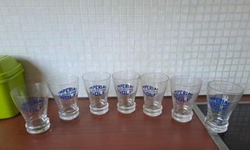 7 verres Imperial Golf Meiresonne, Enlèvement, Utilisé