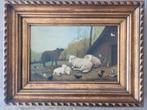 Schilderij schapen, Ophalen of Verzenden
