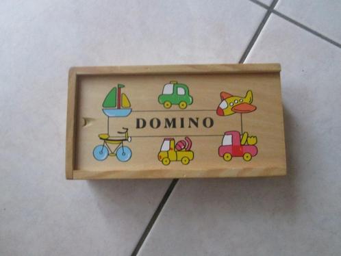 Houten domino verkeer, Kinderen en Baby's, Speelgoed | Houten speelgoed, Zo goed als nieuw, Ophalen of Verzenden