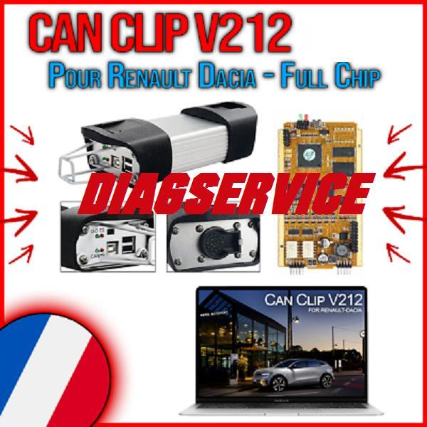 INTERFACE DIAGNOSTIC AUTO RENAULT CAN CLIP, Autos : Divers, Outils de voiture, Neuf, Enlèvement