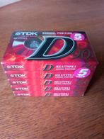 Cassettes audio 90 TDK neuves dans blister, CD & DVD, Cassettes audio, Neuf, dans son emballage, Enlèvement ou Envoi