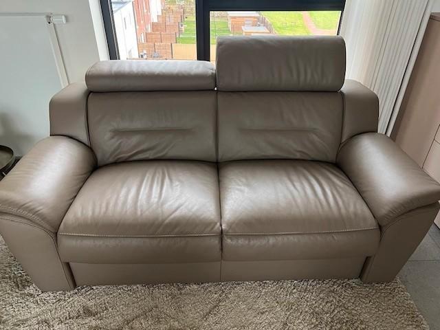 salon, Maison & Meubles, Fauteuils, Utilisé, Cuir, Enlèvement