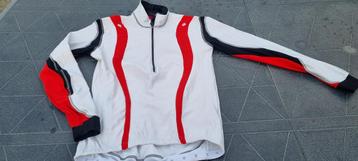 Witte fietstrui Sportful maat medium  beschikbaar voor biedingen