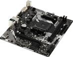 ASRock X370M-HDV R4.0 AMD AM4, Computers en Software, Moederborden, AMD AM4, DDR4, Ophalen of Verzenden, Zo goed als nieuw