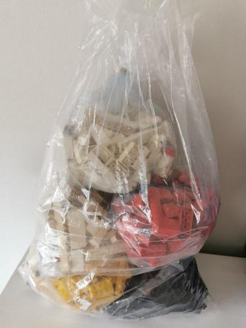 Lego lot verschillende kleuren vintage +4 fig, Enlèvement ou Envoi, Utilisé, Lego