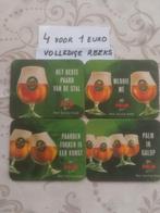 Volledige reeks bierviltjes Palm 'Doet beestig deugd' €1, Verzamelen, Biermerken, Ophalen of Verzenden, Viltje(s), Palm