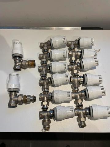 Comap thermostatische radiatorkraan + koppen beschikbaar voor biedingen