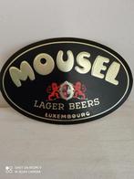 Reclame voor MOUSEL, Ophalen of Verzenden, Gebruikt, Reclamebord, Plaat of Schild