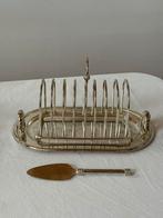 Vintage French Oval toast rack and serving tray, Ophalen of Verzenden