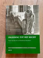 Boek ‘ Inleiding tot het recht ‘ van Acco, Boeken, Studieboeken en Cursussen, Mark Van Hoecke en Boudewijn Bouckaert, Ophalen of Verzenden