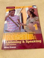 Real Listening and speaking with answers 1 Cambridge English, Non-fictie, Cambridge, Zo goed als nieuw, Ophalen