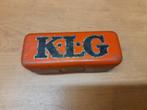 ancienne boite klg bougie vide ref: PK1, Verzamelen, Verzenden, Gebruikt, Overige typen