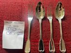 Zilver lepel en vork Schutters Gilde Vrije Archers, Ophalen, Zilver