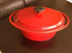 Gietijzeren stoofpot marmite cocotte 31cm, Huis en Inrichting, Keuken | Potten en Pannen, Kookpan of Snelkookpan, Gietijzer, Ophalen of Verzenden