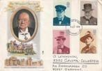 Omslag Sir Winson Churchill, 9 oct 1974, Postzegels en Munten, Ophalen of Verzenden