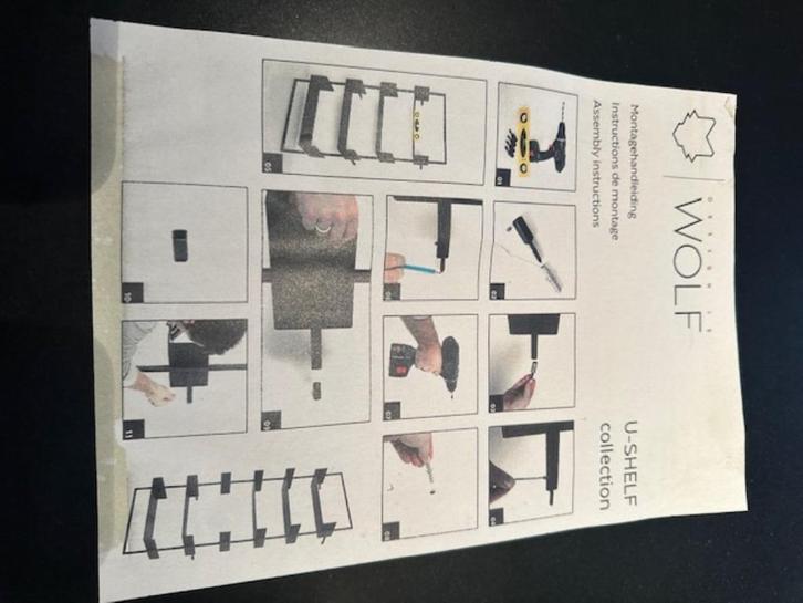 Design rek (multifunctioneel), Maison & Meubles, Accessoires pour la Maison | Étagères pour CD & DVD, Neuf, Métal, Enlèvement