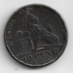 België: 10 cent 1848 FR over 1838 FR + punt (= morin 64 b), Postzegels en Munten, Munten | België, Verzenden, Losse munt