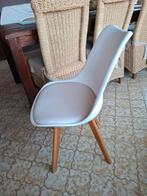 Kuipstoel wit - 4 stuks, Huis en Inrichting, Ophalen, Zo goed als nieuw, Wit