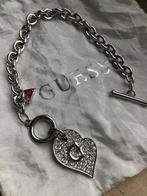Guess armband zilver met strass, Ophalen of Verzenden, Zo goed als nieuw, Zilver, Met strass