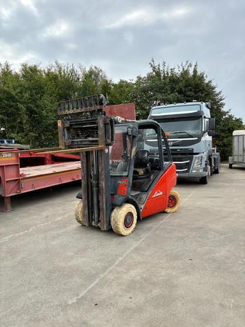 Linde H25D triplex met vorkensteller  beschikbaar voor biedingen