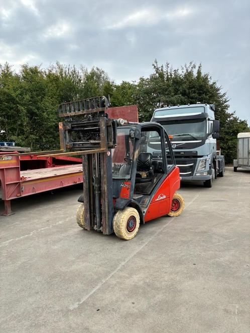 Linde H25D triplex met vorkensteller, Zakelijke goederen, Machines en Bouw | Heftrucks en Intern transport, Heftruck, Diesel, 2000 tot 3000 kg