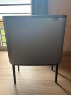 poubelle Brabantia Bo Touch Bin-3 poubelles de tri selectif, Ophalen, 50 tot 75 cm, Zo goed als nieuw, Metaal