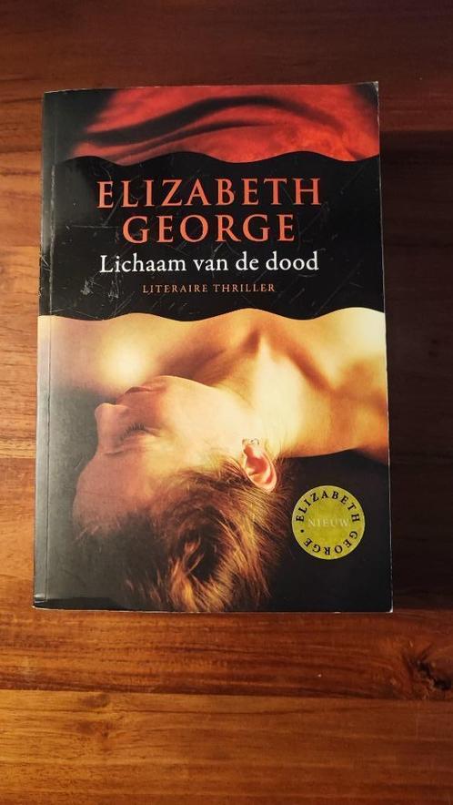 Elizabeth George - Lichaam van de dood, Boeken, Thrillers, Gelezen, Ophalen of Verzenden