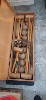 Vintage croquetset, Ophalen, Gebruikt