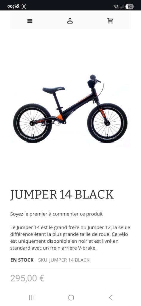 Kokua Jumper 14, Fietsen en Brommers, Fietsen | Kinderfietsjes, Zo goed als nieuw, Minder dan 16 inch, Ophalen