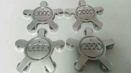 Audi naafdoppen A3/A4/A5/A6/Q3/Q5 5 ster velgen center caps, Auto diversen, Wieldoppen, Nieuw, Ophalen of Verzenden